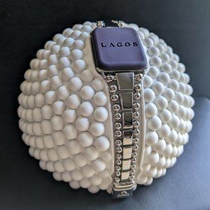 LAGOS Stainless Steel Watch Bracelet for 42 - 45mm Apple Watch